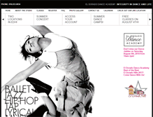 Tablet Screenshot of eldoradodance.com